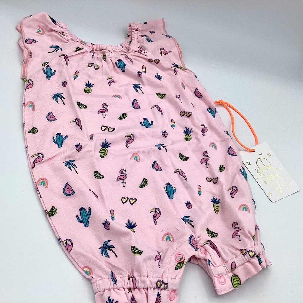 EGG New York Baby Girl Romper -New